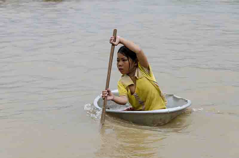 18 - Camboya - lago Tonle Sap y pueblo flotante de Chung Knearn